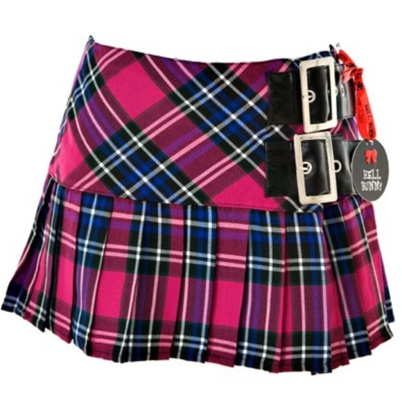 Hell Bunny - CHELSY MINI SKIRT Size Large - Picture 4 of 6